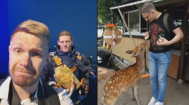 Путешествие StopGame в Японию (Инстаграм Сторисы Келебро)