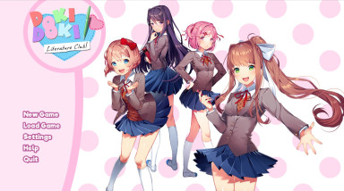 Doki Doki Literature Club! или мой первый визуальный роман