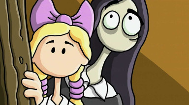 Обзор серии Edna & Harvey. Две девочки, один кролик.