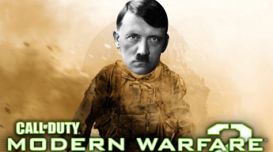 Гитлер решил поиграть в COD: MW 2