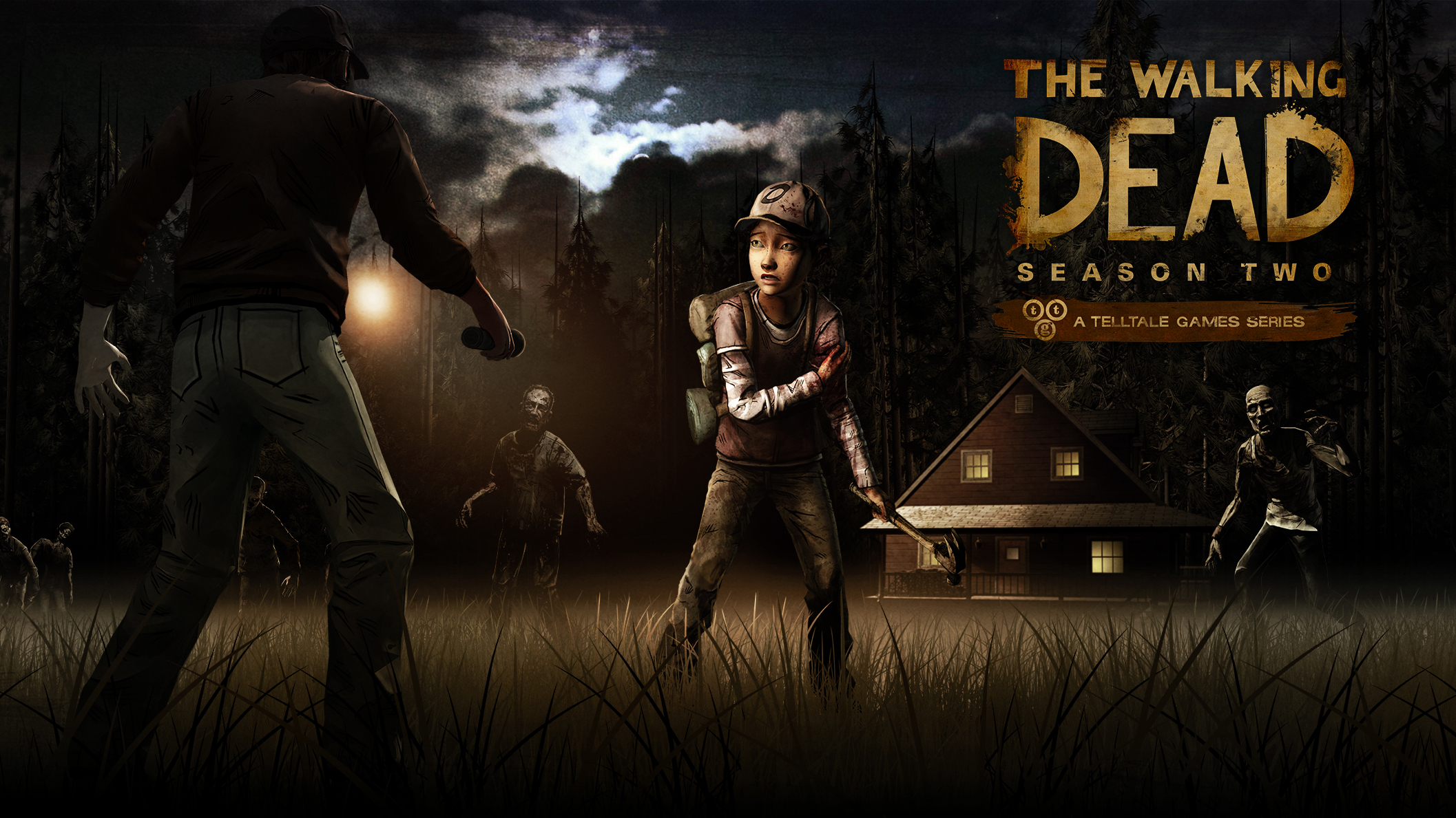 The Walking Dead the game Постер. 2 games series