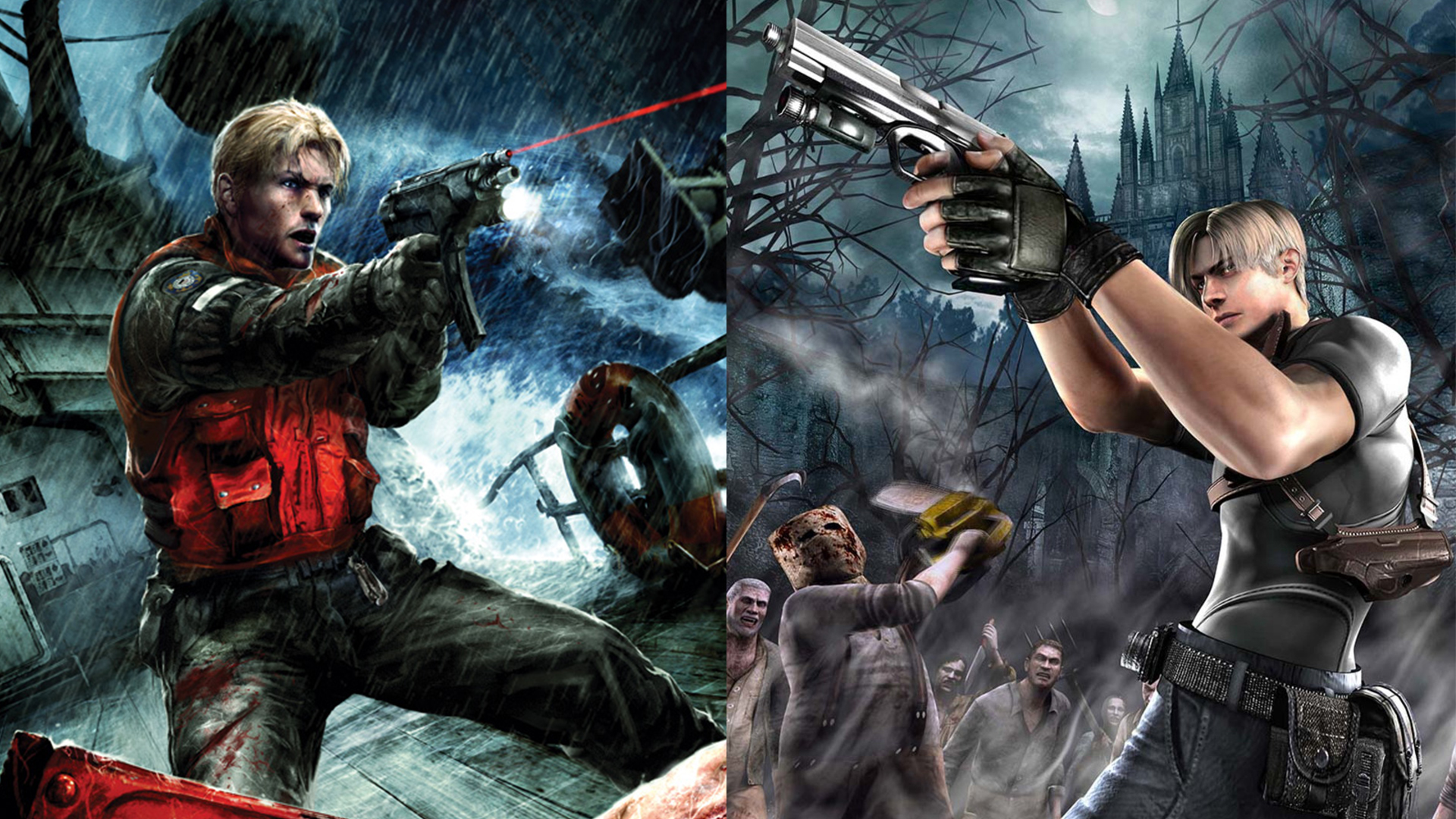 Cold Fear против Resident Evil 4 | StopGame