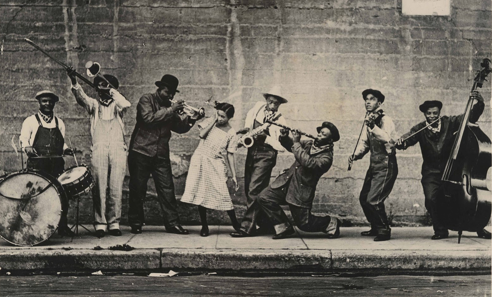 Жанры негритянской музыки. Джаз 20. Ранний джаз новоорлеанский. Новый Орлеан 20 век. Джаз 1920е.