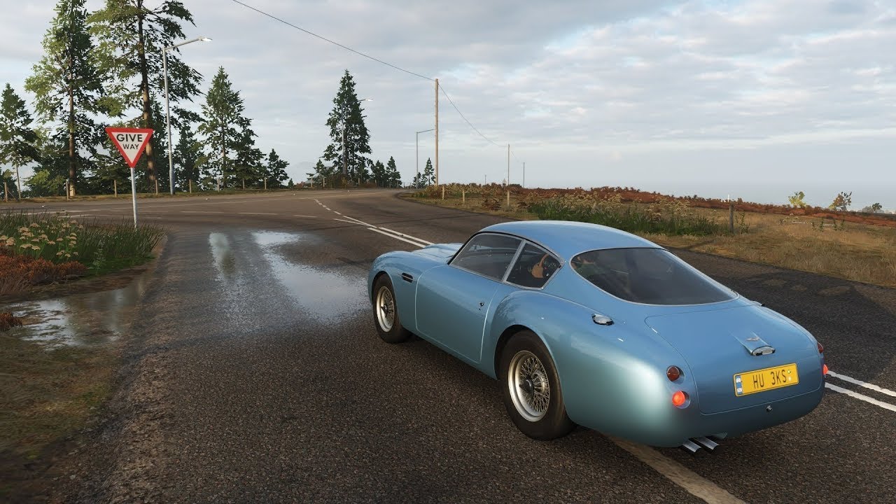 Forza horizon 4 реставрация ретро Aston Martin, ну и куда без тест драйва.  | StopGame