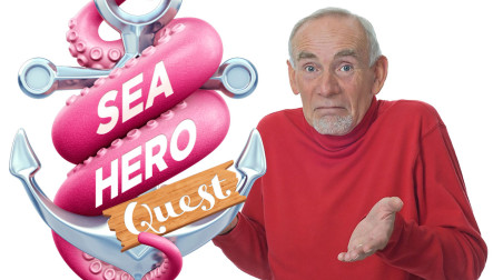Медицина и исследования внутри игры — Sea Hero Quest.