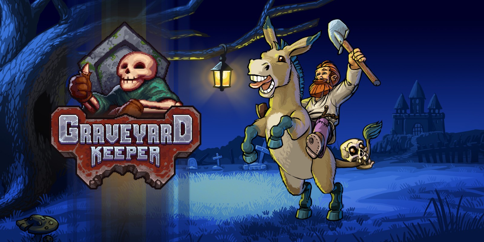 Обзор Graveyard Keeper. Пьющий череп — горе на кладбище. | StopGame