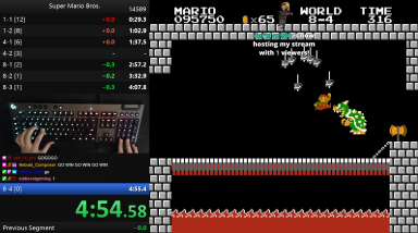 Niftski — человек, который сделал невозможное. Мировой рекорд по спидрану Super Mario Bros.