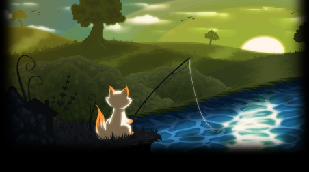 Cat Goes Fishing | Игра для расслабления