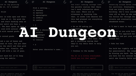 AI Dungeon | Не идеальный DnD от мира нейросетей