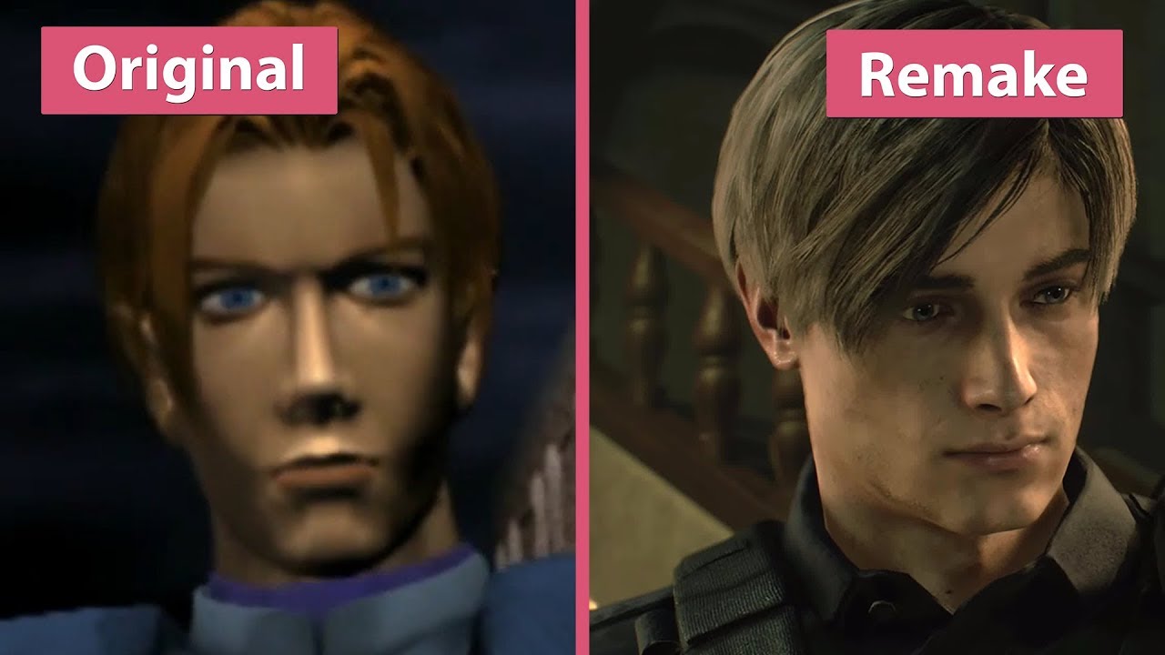 Ре 2 де. Резидент 2 ремейк. Resident Evil 1 Original vs Remake.
