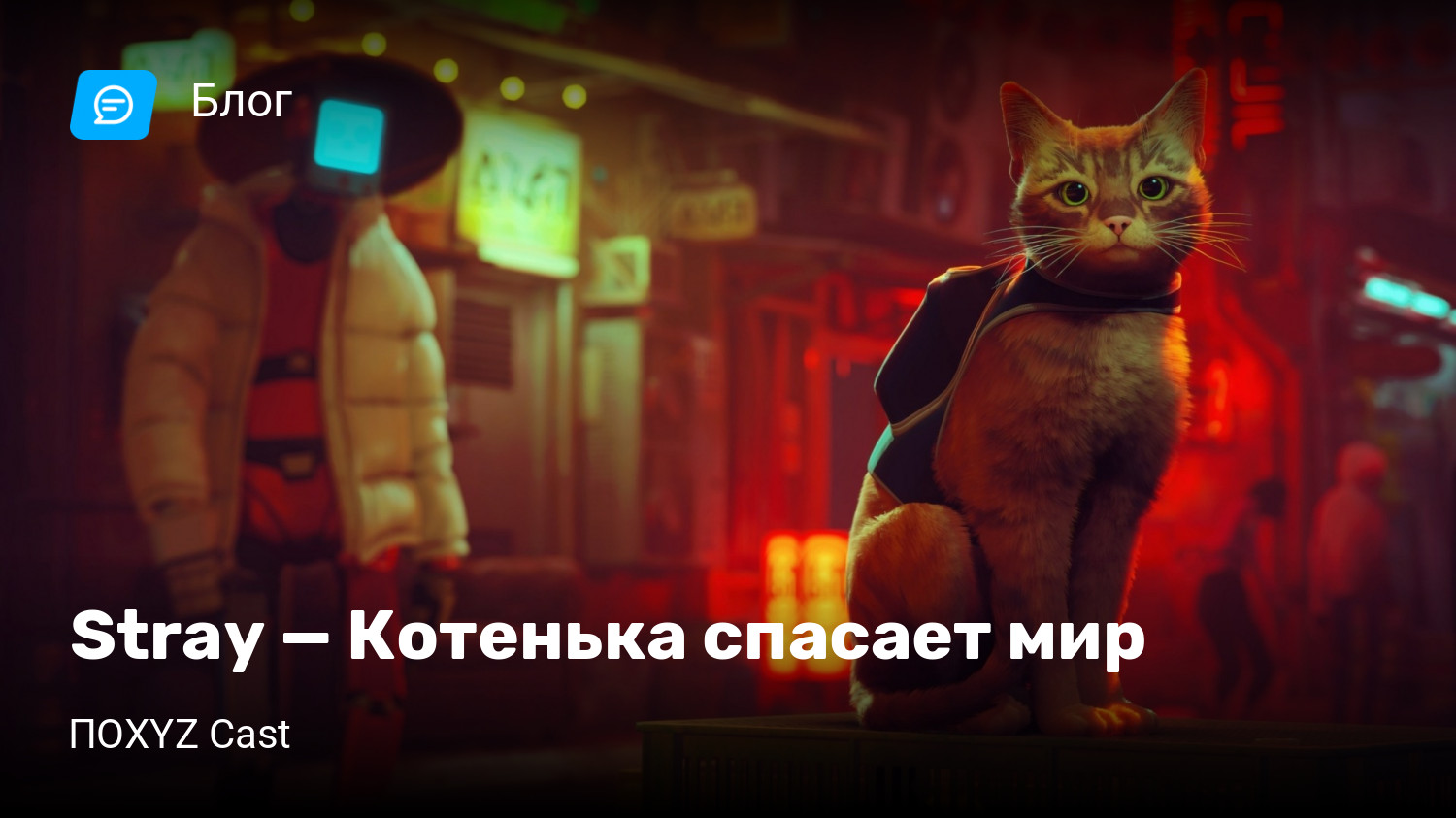 Stray — Котенька спасает мир | StopGame