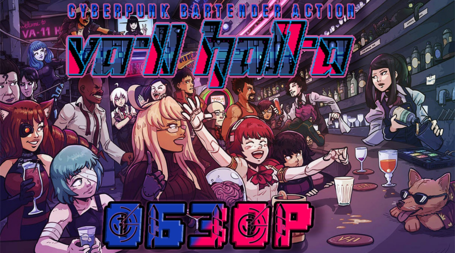 Va 11 hall a cyberpunk bartender action перевод фото 5