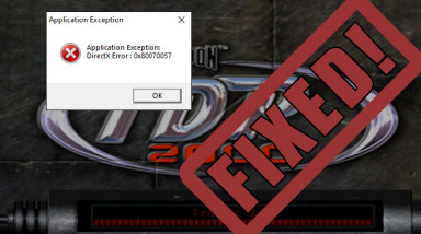 Carmageddon TDR — DirectX Error