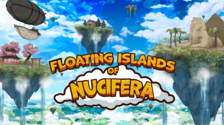 Торговец в мире летающих островов. Floating Islands of Nucifera