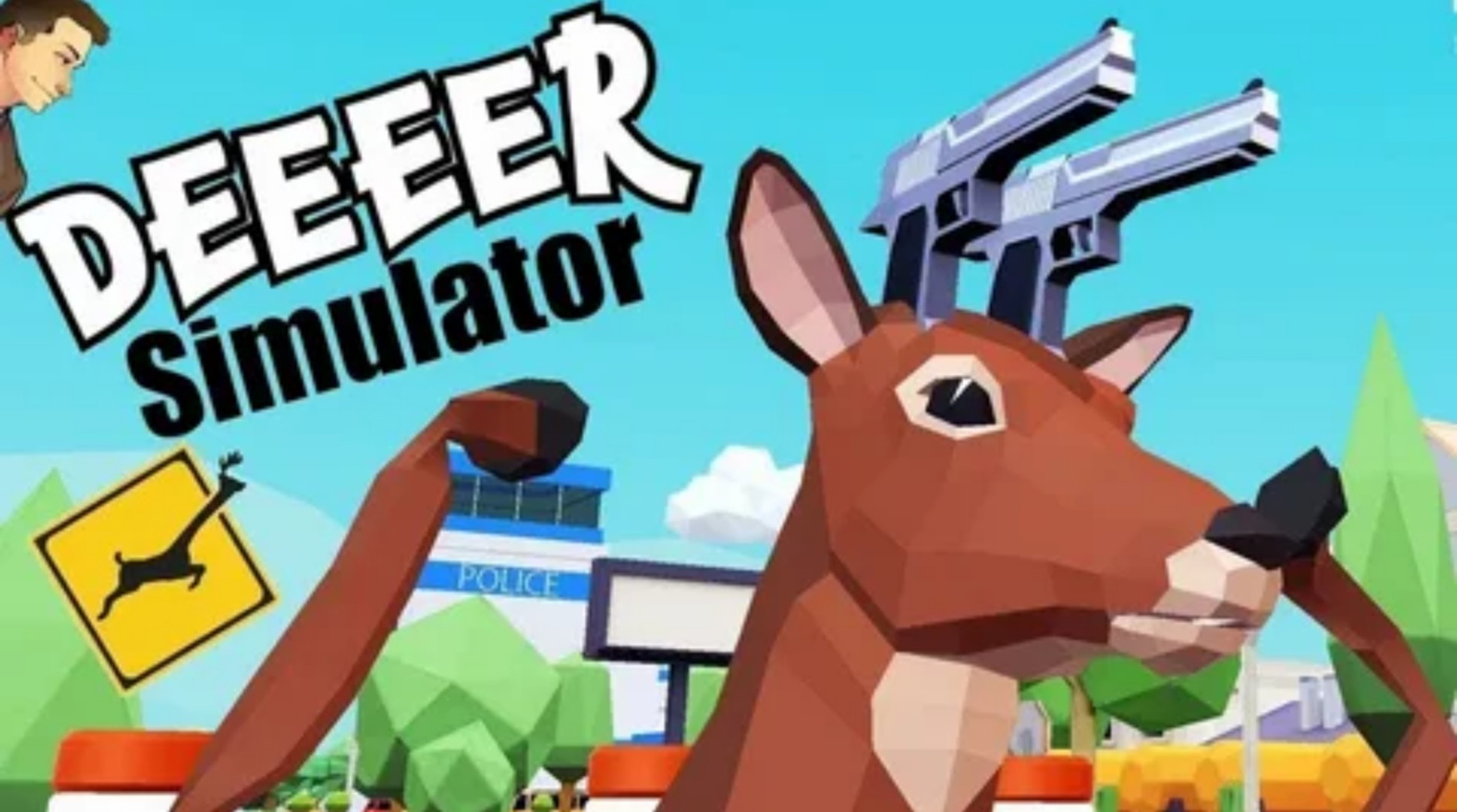 Гта оленя. Дир симулятор. Игра Deer Simulator. Стимулятор оленя. Игра Безумный олень.