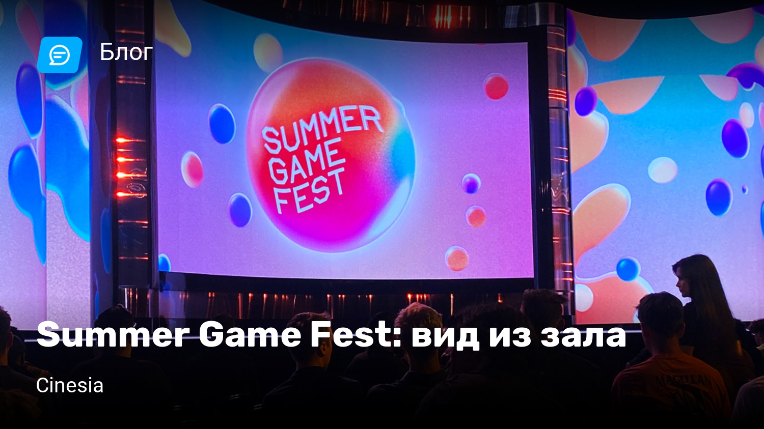 Summer Game Fest: вид из зала | StopGame