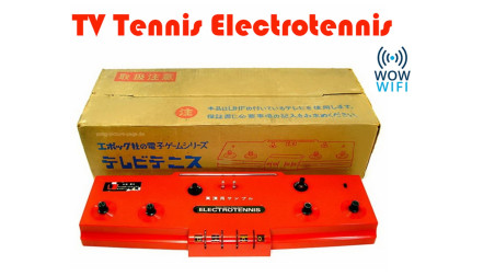 Цикл: доисторические консоли/первое поколение. TV Tennis Electrotennis «По-настоящему беспроводная»