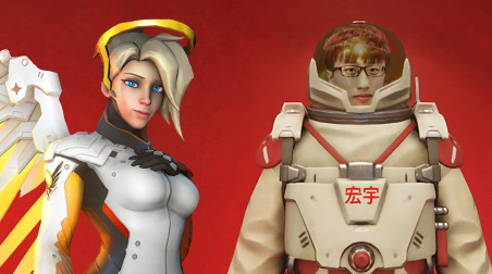 История перерождения реального героя в виртуальном мире Overwatch