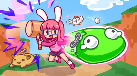 Миленькая, но брутальная аркада — впечатления от демки Hyper Bun Buster: Rocket Hammer Action