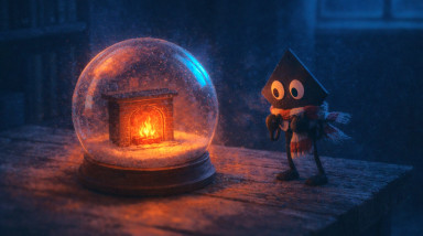 Моя новогодняя сказка о маленькой игре