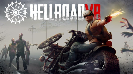 МОТОЦИКЛ, ЗОМБИ АПОКАЛИПСИС И КУЧА ОРУЖИЯ | HELL ROAD VR