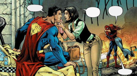 Любимые пары в DC и Marvel.