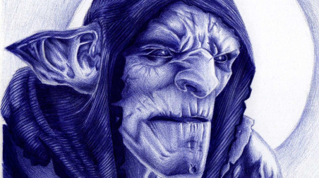 Стикс, Styx: Master of Shadows. Рисунок ручкой