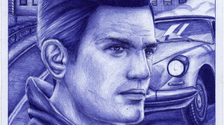 Вито Скалетта, Mafia 2. Рисунок ручкой