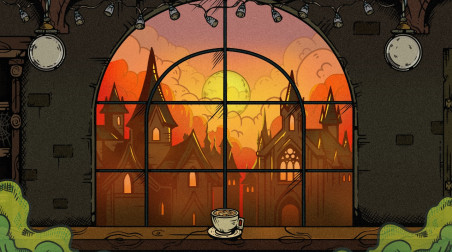 В Dark coffee интерфейсы — тоже часть комикса