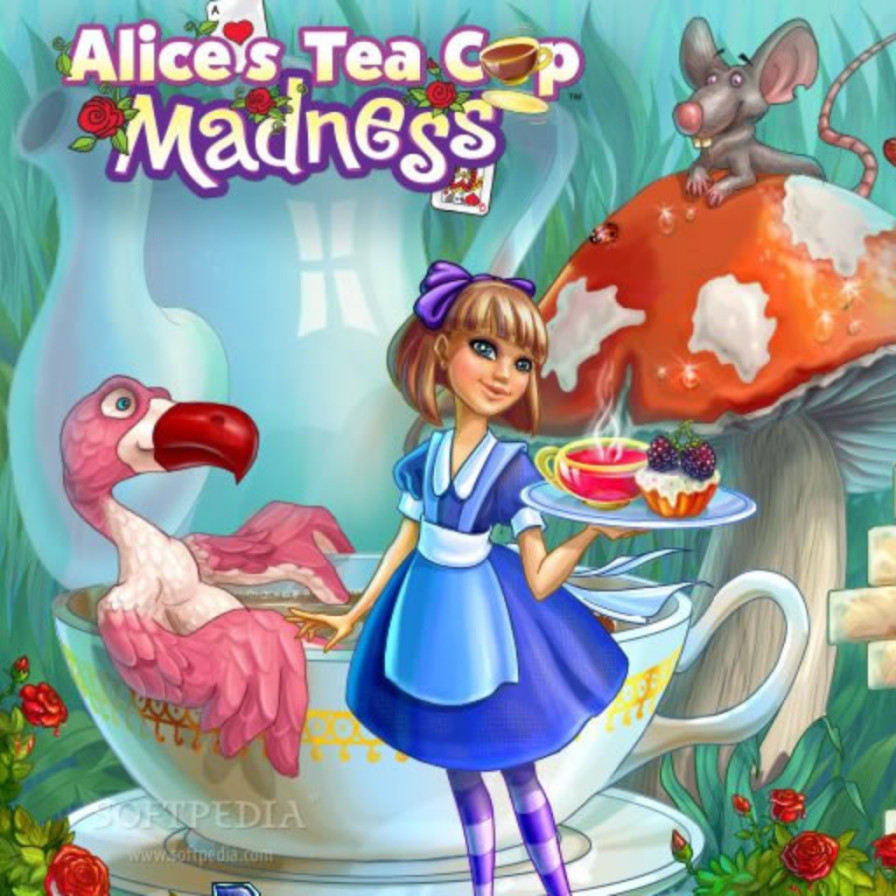 Алиса найди игру свою. Обложка игры Alice’s Tea cap Madness.