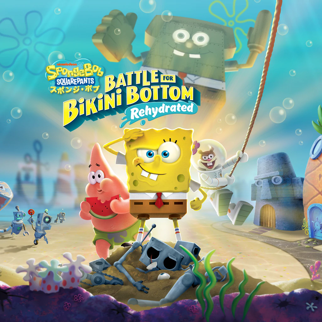 Squarepants battle for