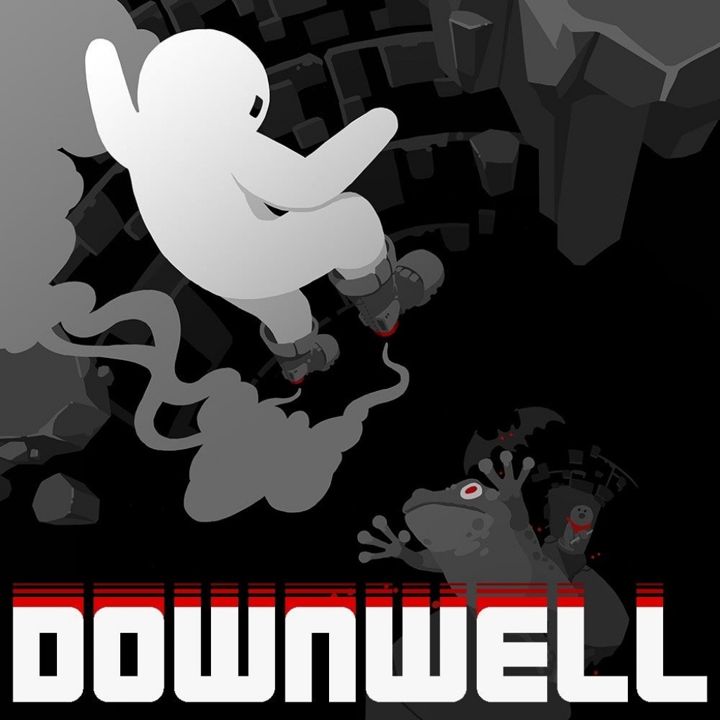 Downwell. Обложка игры Downwell. Downwell Switch. Downwell (Video game).