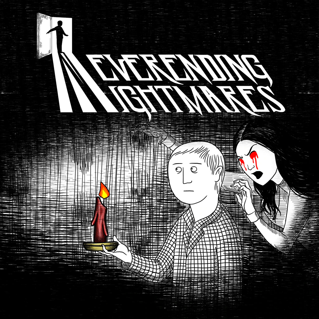 Never nightmare. Игра неверендинг Найтмер. Бесконечный кошмар игра. Neverending Nightmares Neverending Nightmares.