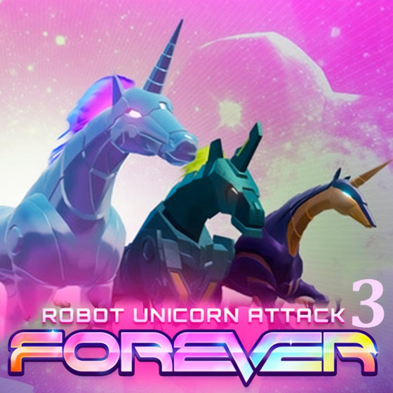 Robot Unicorn Attack 3 Forever robot-unicorn-attack-3-forever