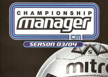 Championship Manager Season 03/04: Tips And Tactics