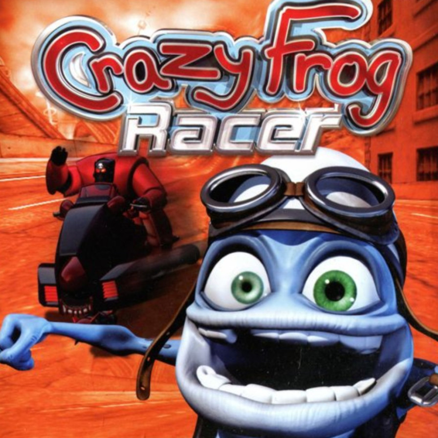Крейзи 2 игра. Crazy Frog Racer ps2. Crazy Frog Arcade Racer ps2. Crazy Frog Racer 2. Crazy Frog Racer (2005) ps2.