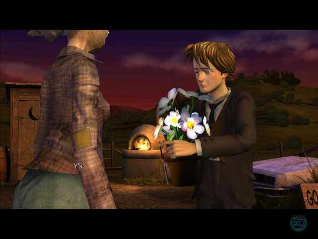Со стороны может показаться, что вежливый мальчик вручает даме цветы. Но на самом деле вежливый мальчик демонстрирует даме компромат на нее же.