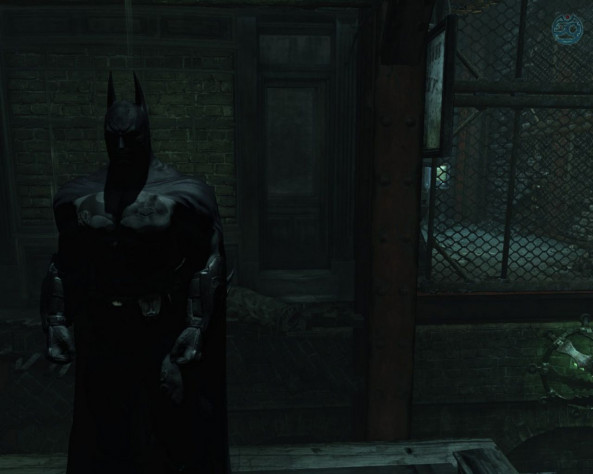 При помощи игры света и тени, Бэтмен становится еще более брутальней.