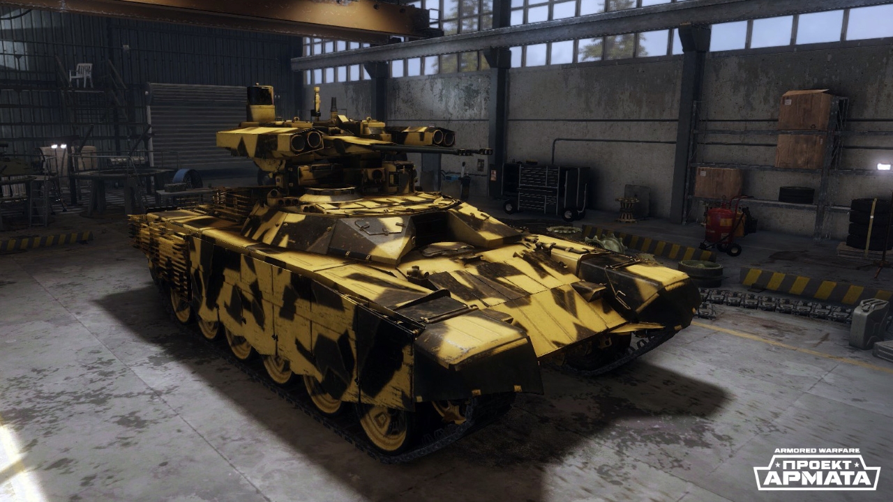 В игре «Armored Warfare: Проект Армата» теперь можно раскрашивать танки |  StopGame