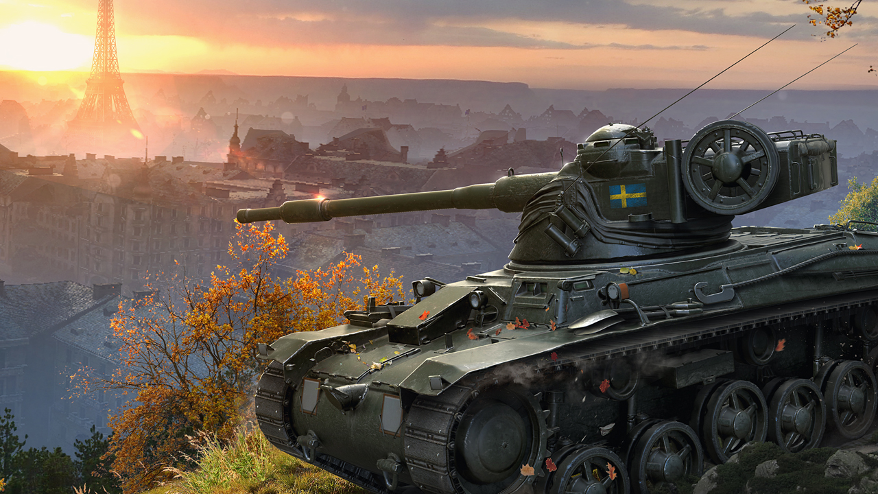 В World of Tanks вот-вот появятся «Париж» и первый шведский танк | StopGame