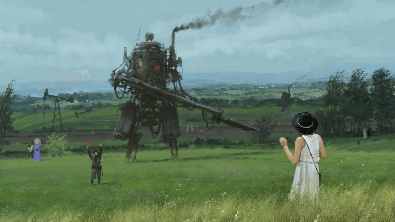 Iron harvest картинки роботов