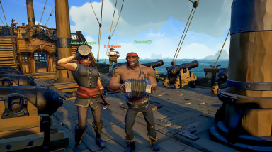 Новый геймплей Sea of Thieves с пьяными пиратами в 4K