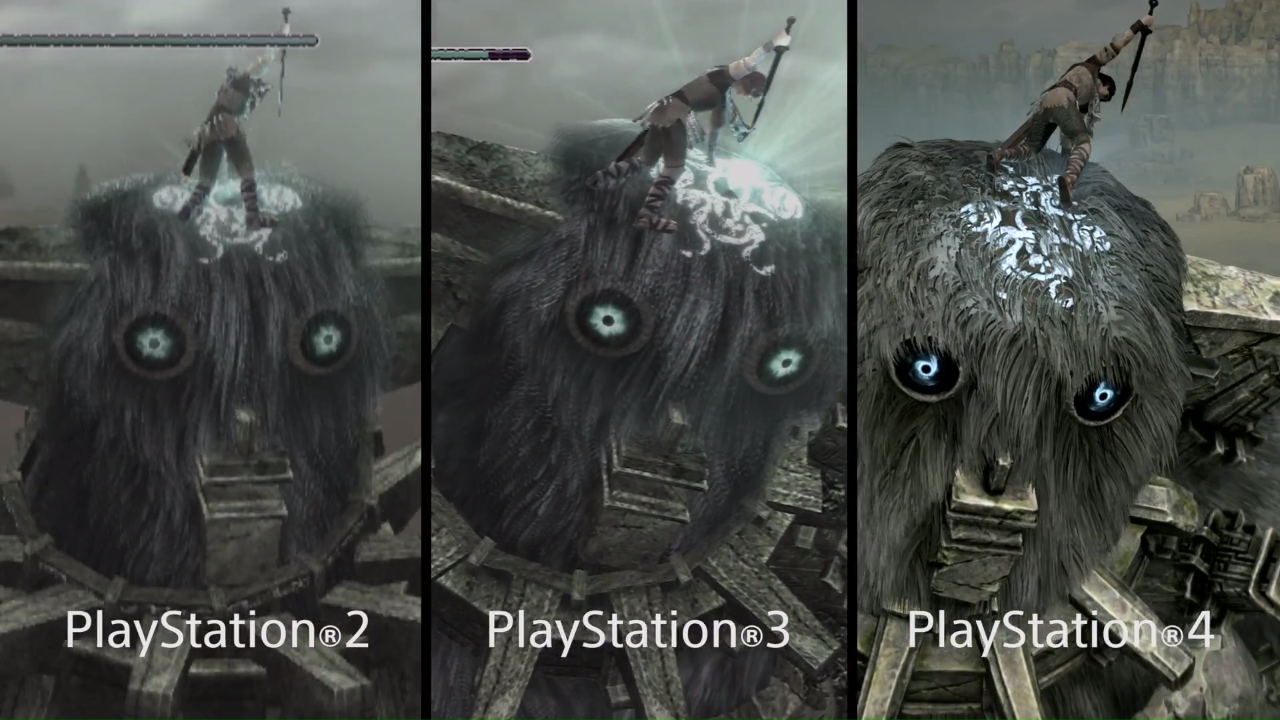 Почему Shadow of the Colossus для PlayStation 4 самая лучшая — официальное сравнительное видео