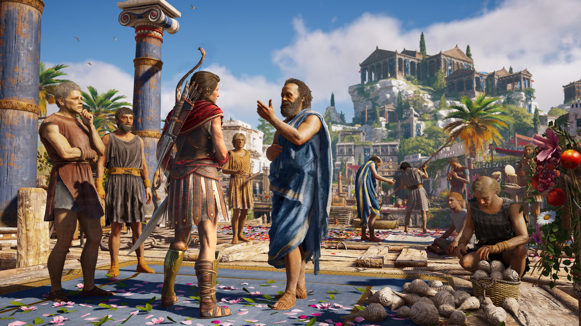 Трейлеры Assassin’s Creed: Odyssey сулят мир, полный опасностей