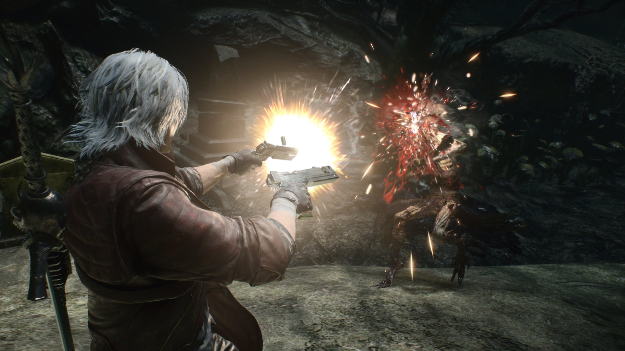 Devil may cry 5 как убрать красные сферы