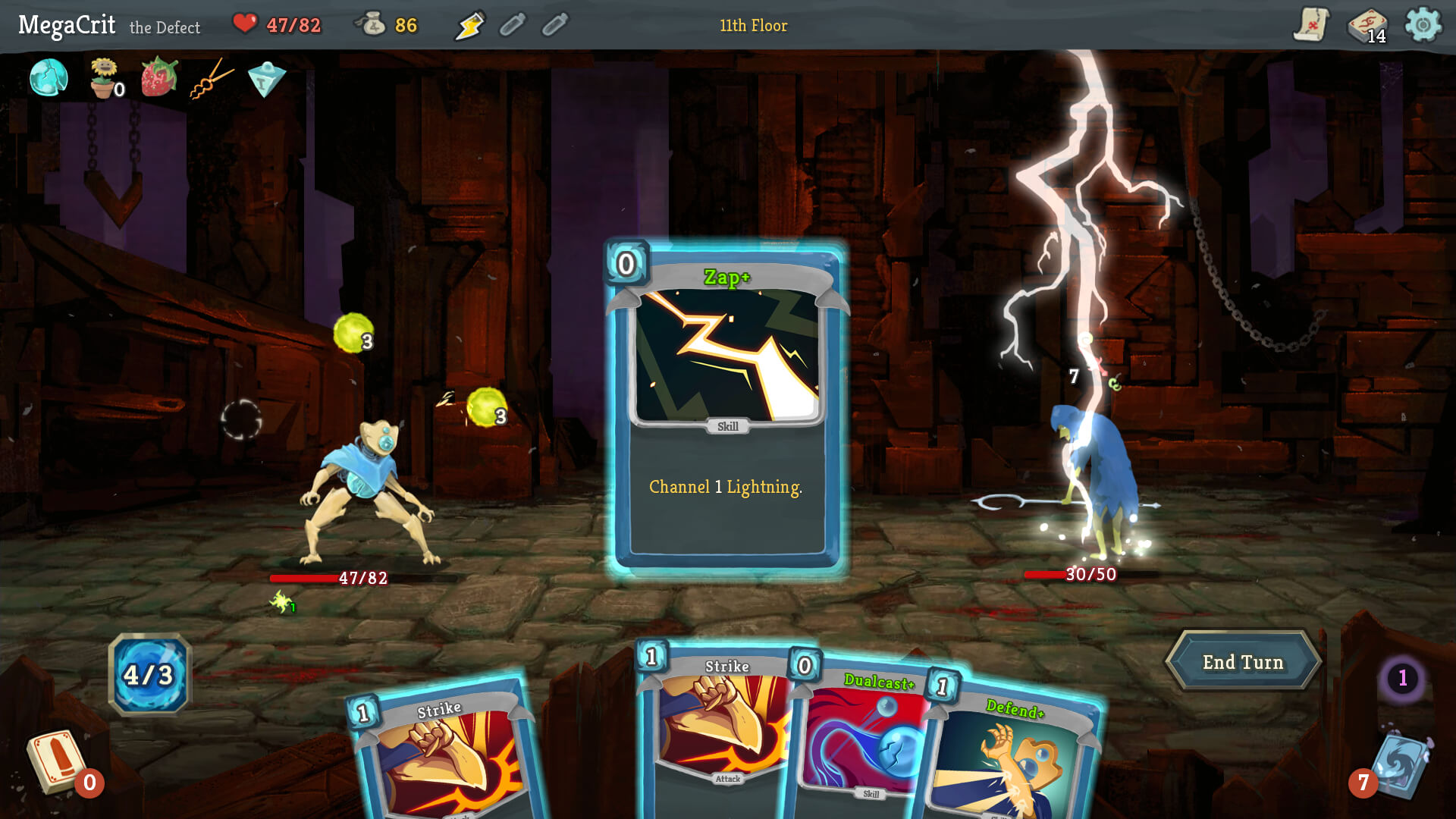 Hit Card &#8220;Roglik&#8221; SLAY THE SPIRE Selected from early Steam Access