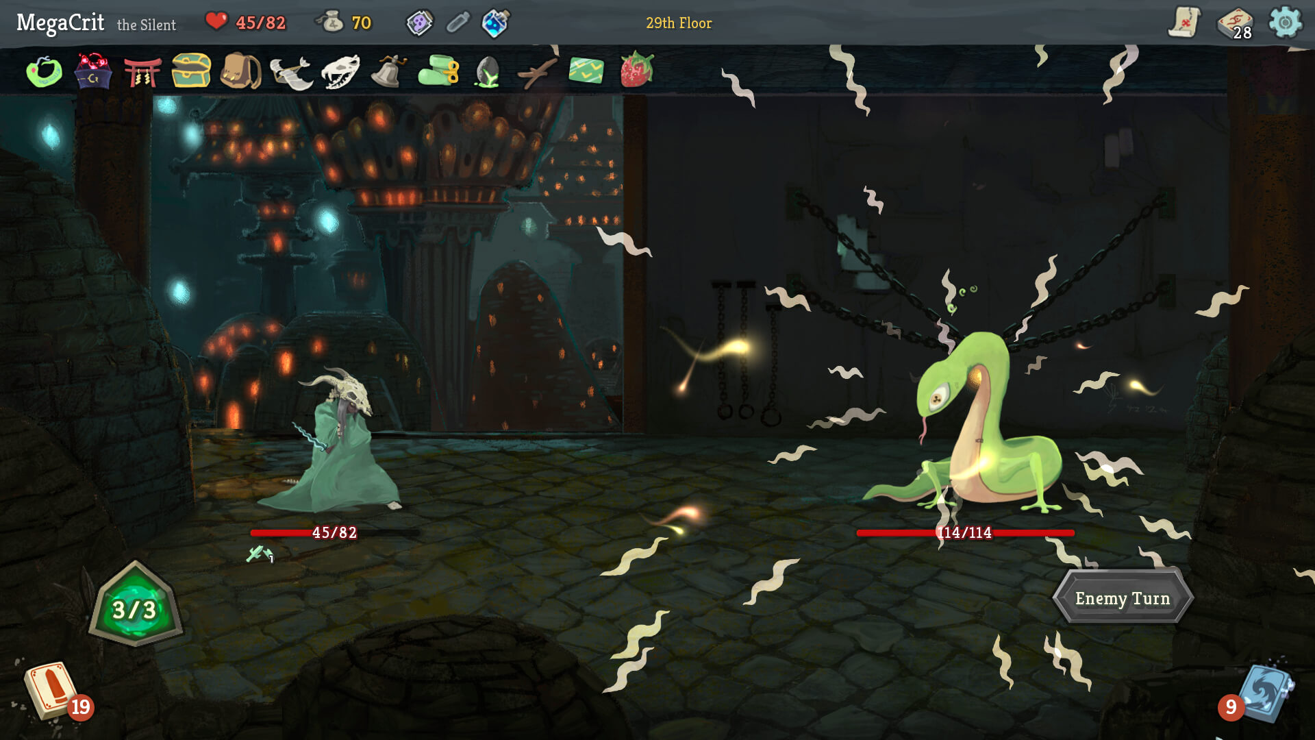 Hit Card &#8220;Roglik&#8221; SLAY THE SPIRE Selected from early Steam Access