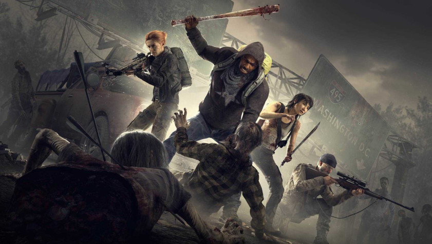 Рекламное изображение Overkill&#039;s The Walking Dead.