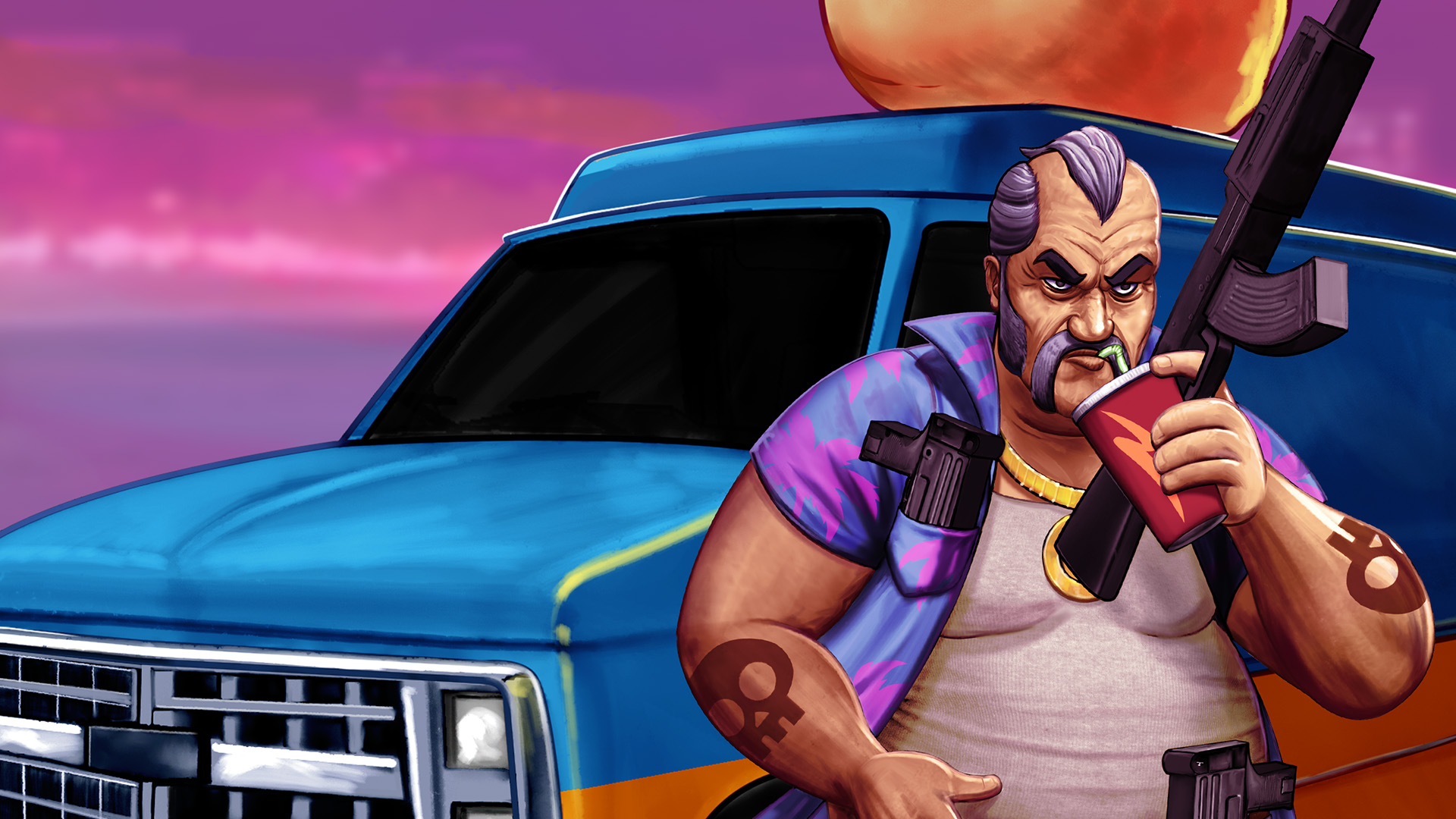 Аркада в стиле 80-х Shakedown: Hawaii выйдет 7 мая | StopGame