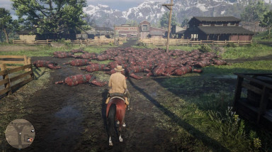 Кто-то устроил геноцид лошадей в Red Dead Online [обновлено]
